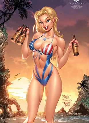John Royle - 2025 August Swimsuit Collectible Cover - LE 200 - Zenescope Entertainment Inc