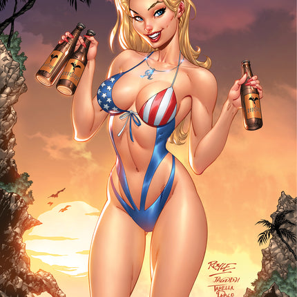 John Royle - 2025 August Swimsuit Collectible Cover - LE 200 - Zenescope Entertainment Inc