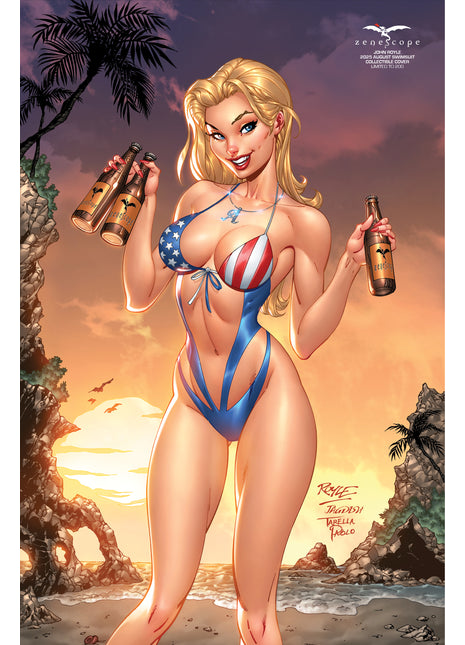 John Royle - 2025 August Swimsuit Collectible Cover - LE 200 - Zenescope Entertainment Inc