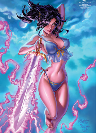 John Royle - 2025 Diamond Retailer July Gold Collectible Cover - LE 150 - Zenescope Entertainment Inc