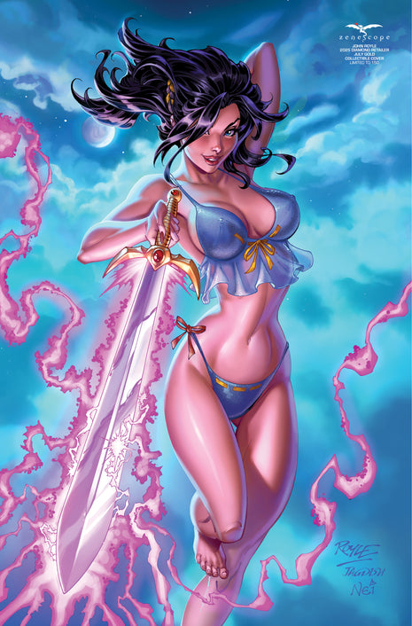 John Royle - 2025 Diamond Retailer July Gold Collectible Cover - LE 150 - Zenescope Entertainment Inc