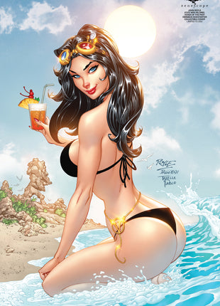 John Royle - 2025 Van Helsing: Ashes of the Past Omnibus Kickstarter Collectible Cover LE 250 - Zenescope Entertainment Inc