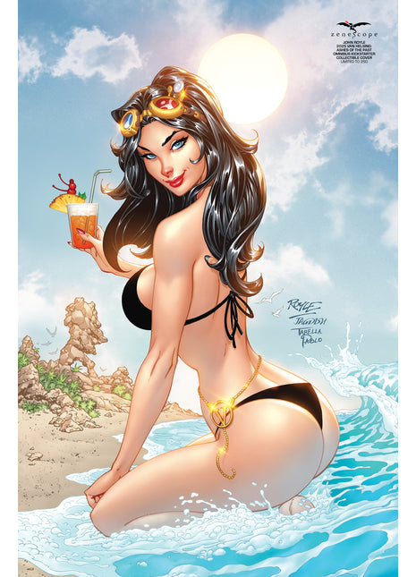 John Royle - 2025 Van Helsing: Ashes of the Past Omnibus Kickstarter Collectible Cover LE 250 - Zenescope Entertainment Inc