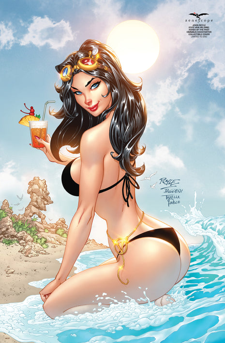 John Royle - 2025 Van Helsing: Ashes of the Past Omnibus Kickstarter Collectible Cover LE 250 - Zenescope Entertainment Inc