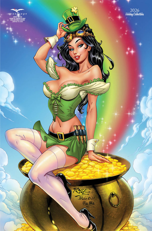 John Royle - 2026 St. Paddy's Day Collectible Cover - LE 300 - Zenescope Entertainment Inc