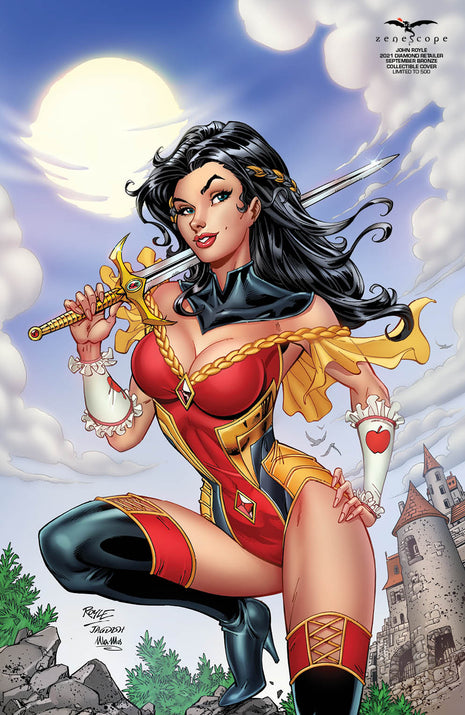 John Royle - 2021 Diamond Retailer September Bronze Collectible Cover - LE 500 - Zenescope Entertainment Inc