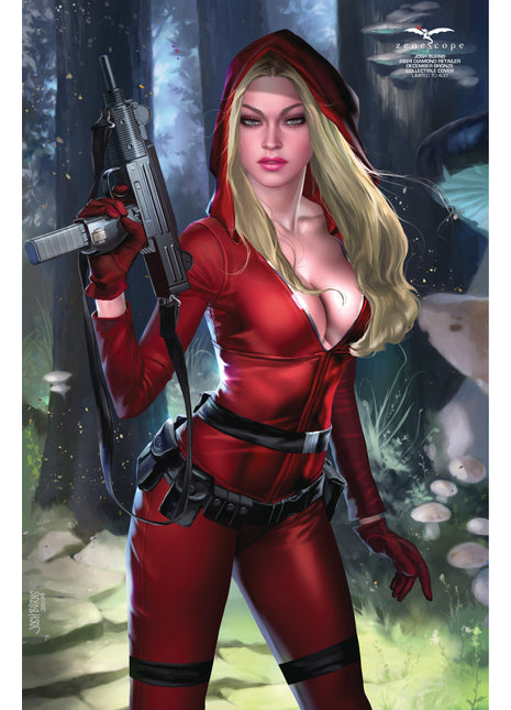 Josh Burns - 2024 Diamond Retailer December Bronze Collectible Cover - LE 400 - Zenescope Entertainment Inc