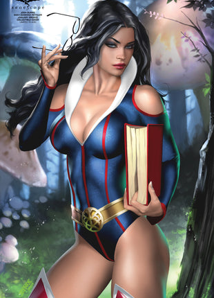 Josh Burns - 2024 Diamond Retailer January Bronze Collectible Cover - LE 400 - Zenescope Entertainment Inc