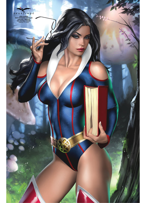 Josh Burns - 2024 Diamond Retailer January Bronze Collectible Cover - LE 400 - Zenescope Entertainment Inc