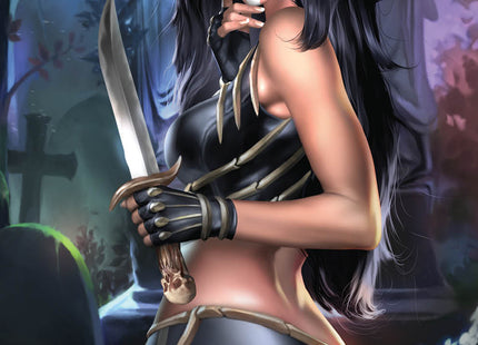 Josh Burns - 2024 Diamond Retailer March Bronze Collectible Cover - LE 400 - Zenescope Entertainment Inc