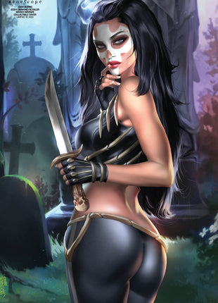 Josh Burns - 2024 Diamond Retailer March Bronze Collectible Cover - LE 400 - Zenescope Entertainment Inc