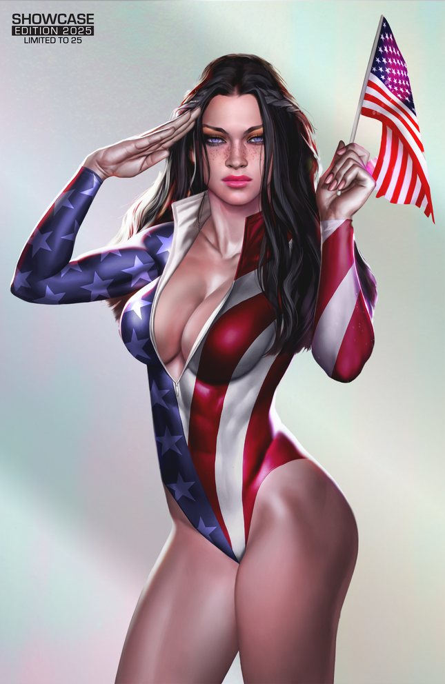 Josh Burns - Independence Day Holofoil Showcase - LE 25 - Zenescope Entertainment Inc