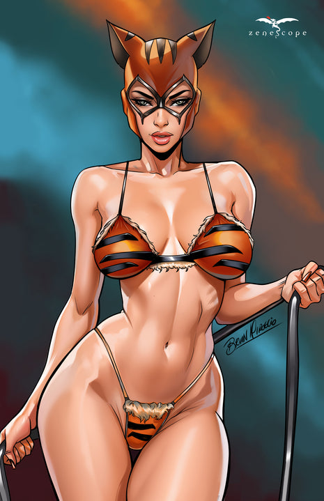 Fury Character Spotlight - Mini Art Print - Swimsuit Variant