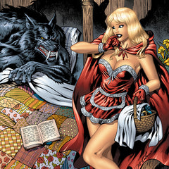 Al Rio - June Red Riding Hood Metal Card - Zenescope Entertainment Inc