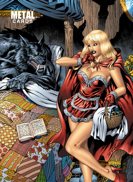 Al Rio - June Red Riding Hood Metal Card - Zenescope Entertainment Inc