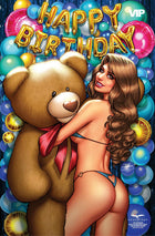 Jyn Leonard - 2026 VIP Birthday Book Collectible Cover LE 350 - Zenescope Entertainment Inc
