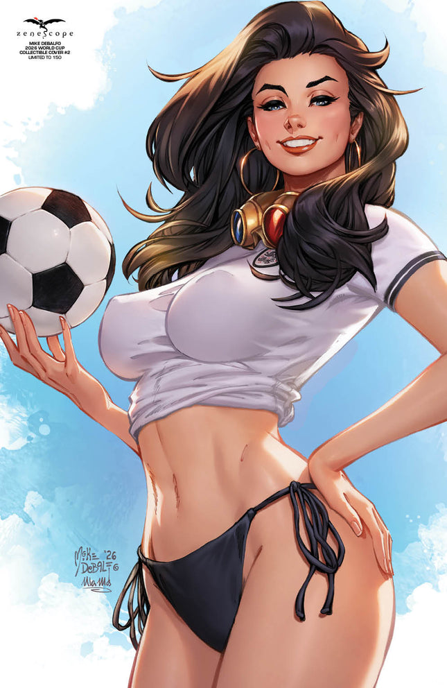 Mike DeBalfo - 2026 World Cup Collectible Cover #2 - LE 150 - Zenescope Entertainment Inc