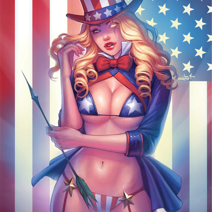 Sonia Matas - 2025 Armed Forces Day Collectible Cover - LE 300 - Zenescope Entertainment Inc