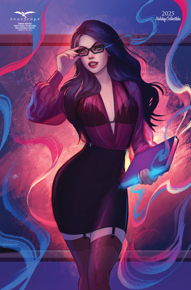 Sonia Matas - 2025 August Back to School Collectible Cover - LE 300 - Zenescope Entertainment Inc
