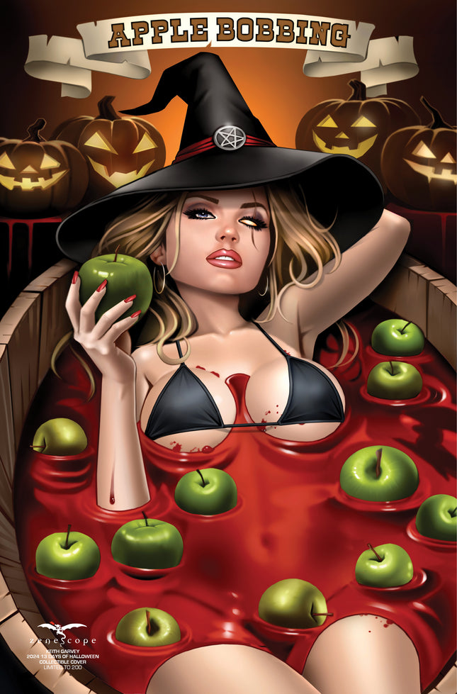 Keith Garvey - 2024 13 Days of Halloween Collectible Cover - LE 200 - Zenescope Entertainment Inc