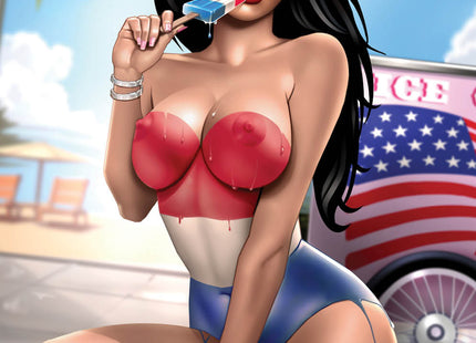 Keith Garvey - 2024 4th of July  Collectible Cover - LE 375 - Zenescope Entertainment Inc