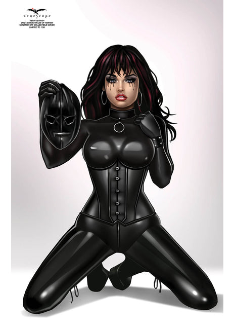 Keith Garvey - 2024 Grimm Tales of Terror Scratch-Off Collectible Cover - LE 199 - Zenescope Entertainment Inc