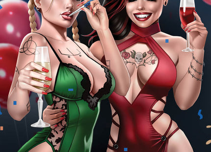 Keith Garvey - 2024 New Year Collectible Cover - LE 375 - Zenescope Entertainment Inc