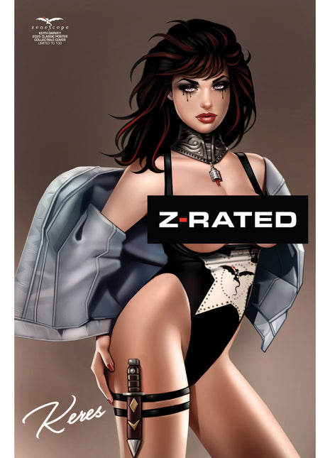 Keith Garvey - 2025 Classic Poster Collectible Cover (Keres) LE 100 - Zenescope Entertainment Inc