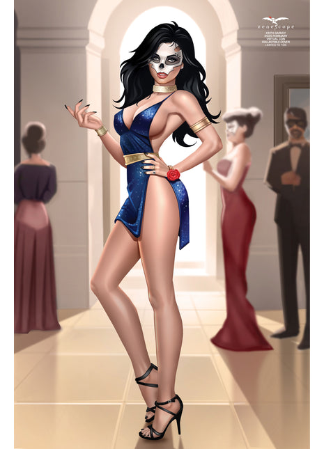 CGC 9.8 - Keith Garvey - 2025 February Virtual Con Collectible Cover - LE 199 - Zenescope Entertainment Inc