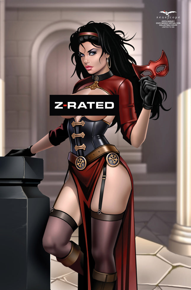 Keith Garvey - 2025 March Virtual Con Collectible Cover w/ Mini Art Print - LE 99 - Zenescope Entertainment Inc