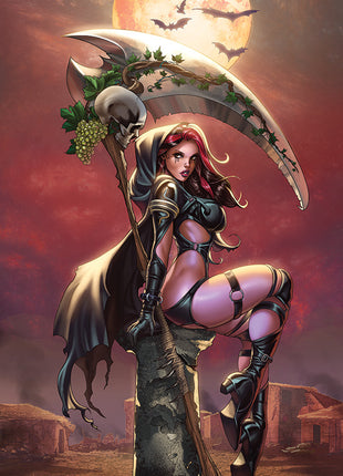 Nei Ruffino - 2025 Keres - Metal Mini Art Print - Zenescope Entertainment Inc