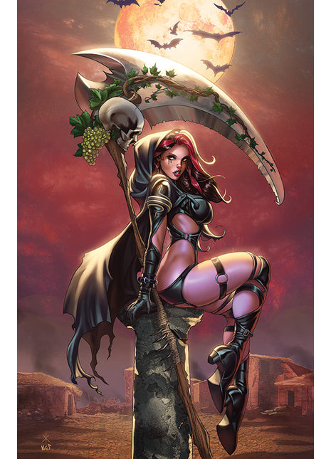 Nei Ruffino - 2025 Keres - Metal Mini Art Print - Zenescope Entertainment Inc