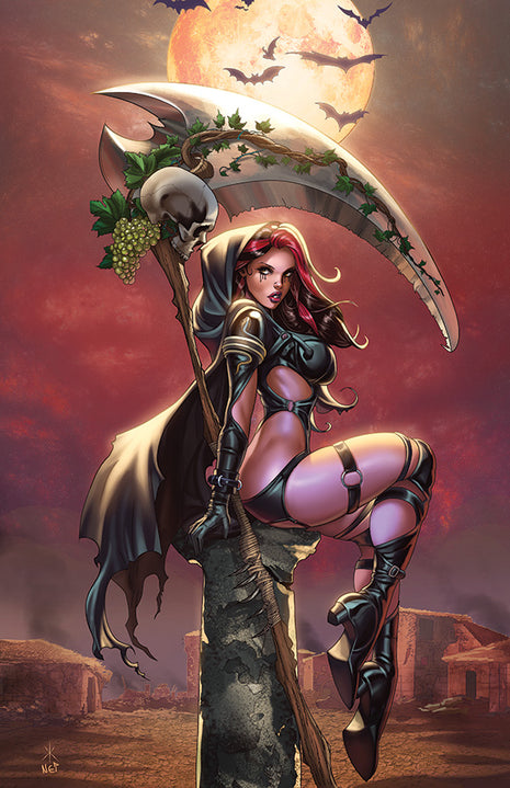 Nei Ruffino - 2025 Keres - Metal Mini Art Print - Zenescope Entertainment Inc