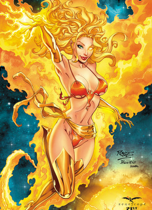 John Royle - 2026 SDCC Lingerie Cosplay Art Print - LE 21