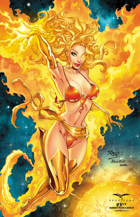 John Royle - 2026 SDCC Lingerie Cosplay Art Print - LE 21