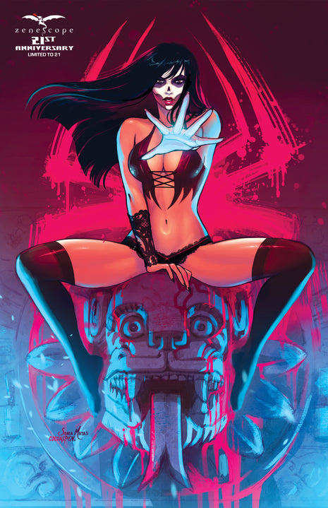 Sonia Matas - 2026 SDCC Lingerie Cosplay Art Print - LE 21