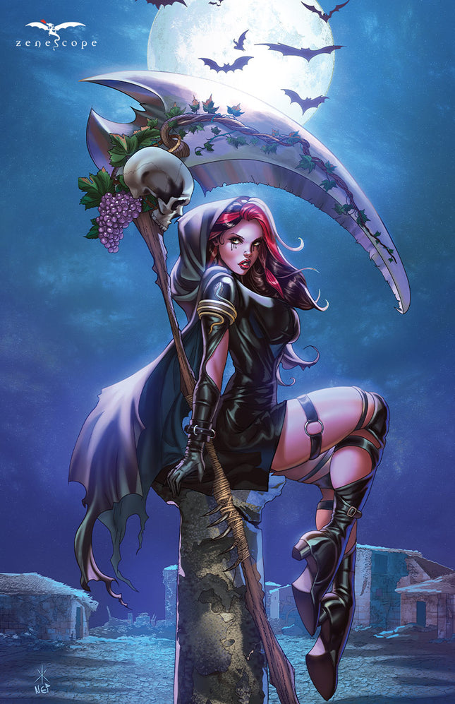Create Kiss Kiss - 2026 October Character Spotlight - Art Print - Zenescope Entertainment Inc