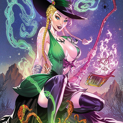 John Royle - 2026 Halloween - Metal Mini Art Print - Zenescope Entertainment Inc