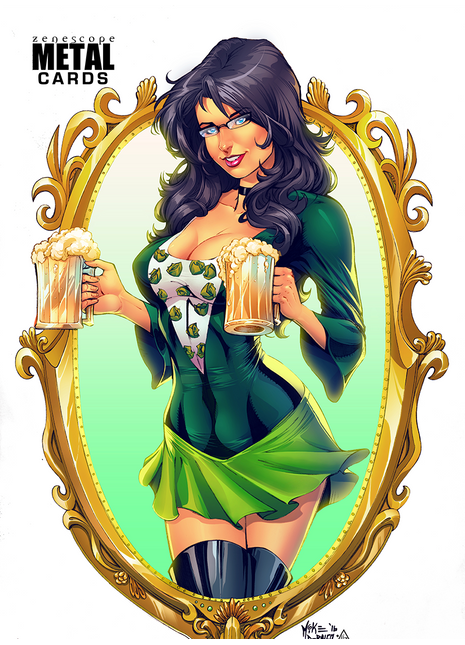 St. Paddy's Day Metal Card Set - Zenescope Entertainment Inc