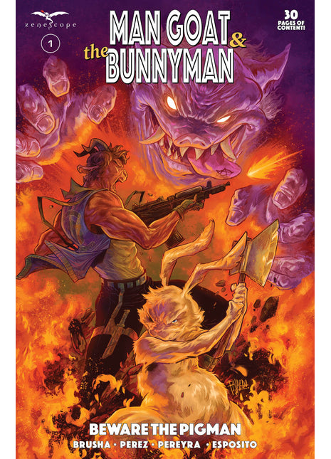Man Goat & The Bunnyman: Beware the Pigman 1 of 3 - Zenescope Entertainment Inc