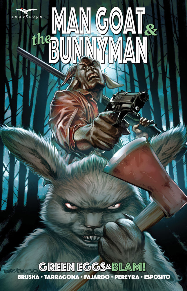 Man Goat & Bunnyman: Green Eggs & Blam! Graphic Novel - Zenescope Entertainment Inc
