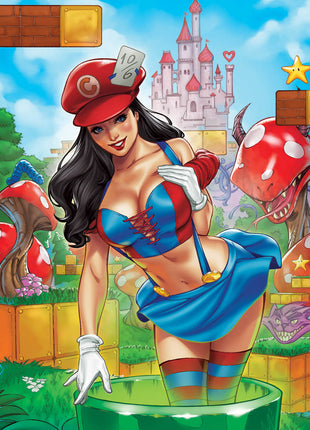 Elias Chatzoudis - Regular Pop Culture Pinup - March to October Set - Zenescope Entertainment Inc