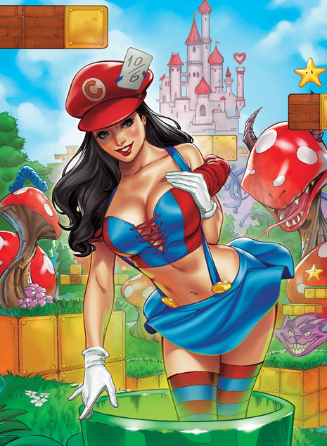 Elias Chatzoudis - Regular Pop Culture Pinup - March to October Set - Zenescope Entertainment Inc
