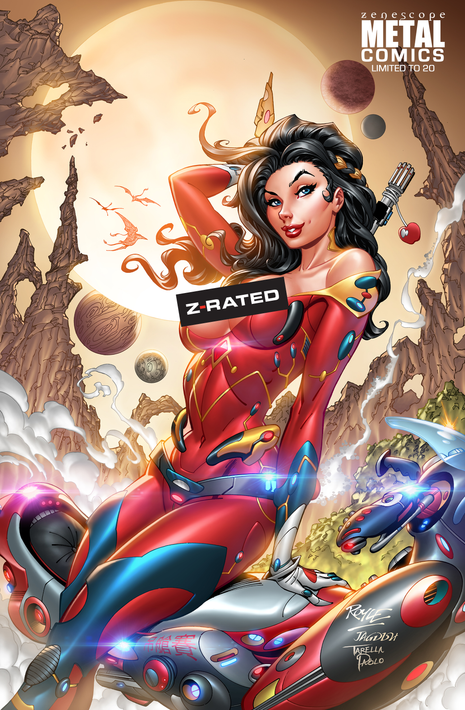 John Royle - 2024 May  Spacepunk Metal Comic - LE 20 - Zenescope Entertainment Inc