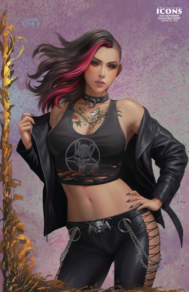 Meguro - 2023 September Icons Collectible Cover - Limited to 275 - Zenescope Entertainment Inc
