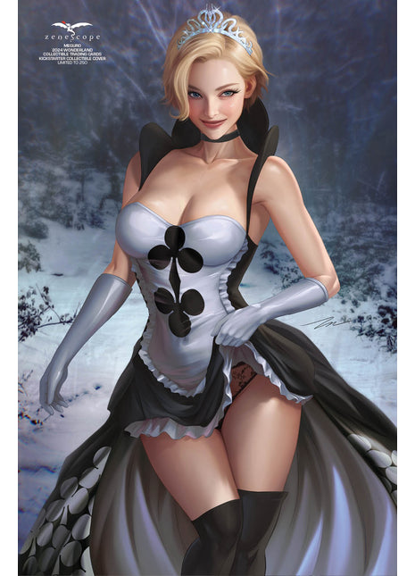 Meguro - 2024 Wonderland Collectible Trading Cards Kickstarter Collectible Cover - LE 250 - Zenescope Entertainment Inc