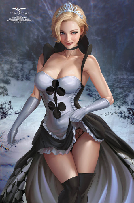 Meguro - 2024 Wonderland Collectible Trading Cards Kickstarter Collectible Cover - LE 250 - Zenescope Entertainment Inc