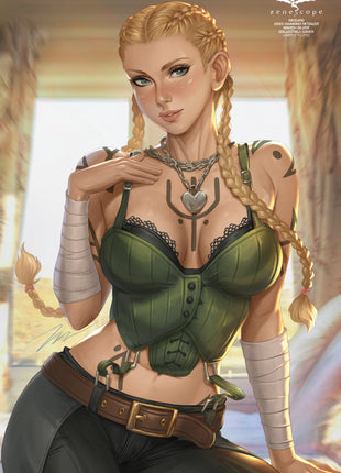 Meguro - 2025 Diamond Retailer March Silver Collectible Cover - LE 250 - Zenescope Entertainment Inc