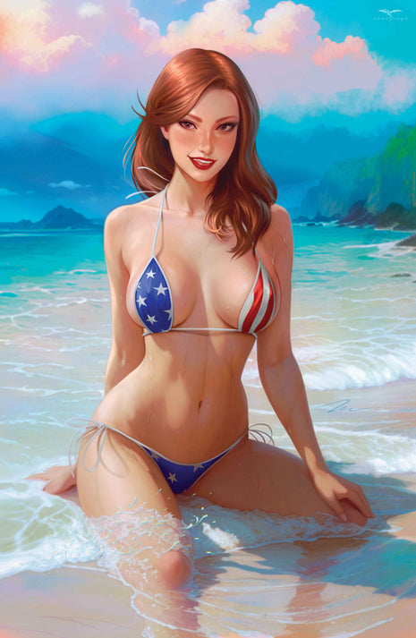 Meguro - Independence Day Art Print - Zenescope Entertainment Inc