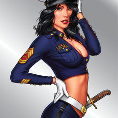 Michael DiPascale - Marines - 2024 Custom Silver Showcase Edition - Zenescope Entertainment Inc